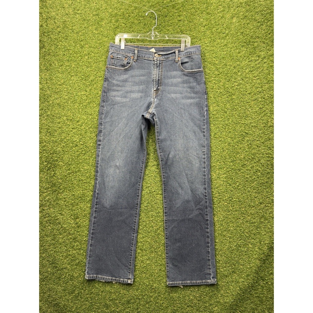 Lucky Brand Jeans Mens 34 Bootcut Medium Wash Denim 5-Pocket Casual Workwear